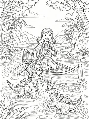 Classic Coloring Book - B&W