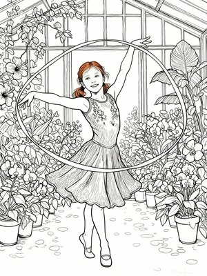 Impressionist Painting - B&W