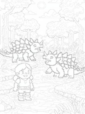 Pixel Art - B&W
