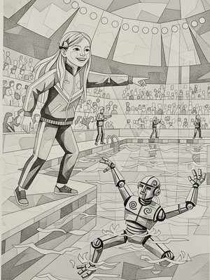 Cubist Painting - B&W