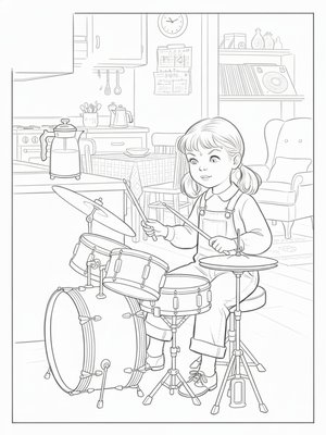 Vintage Storybook - B&W