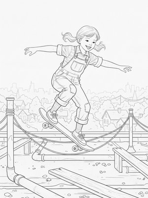 Vintage Storybook - B&W