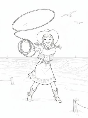 Vintage Storybook - B&W