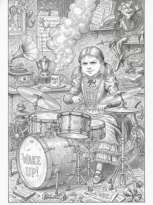 Victorian Illustration - B&W