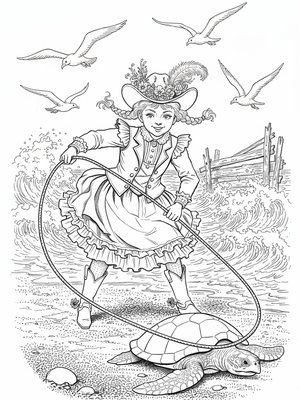 Victorian Illustration - B&W