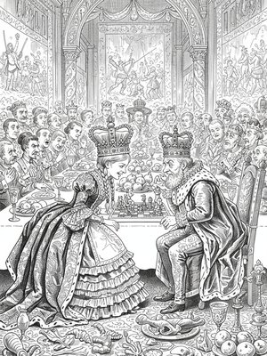 Victorian Illustration - B&W