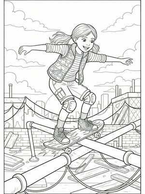 Classic Coloring Book - B&W