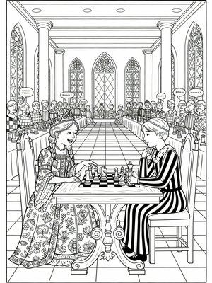 Classic Coloring Book - B&W