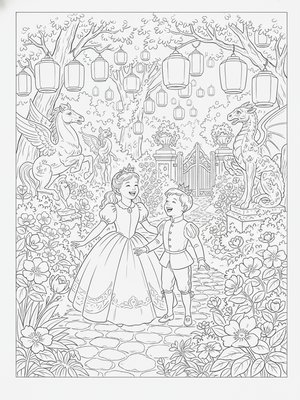 Vintage Storybook - B&W