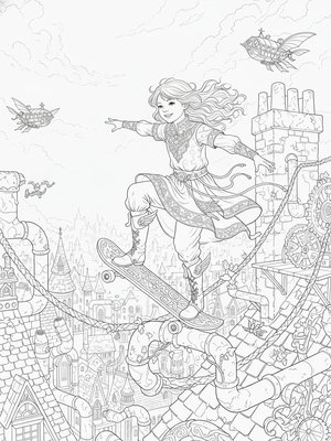 Fairy Tale Classic - B&W