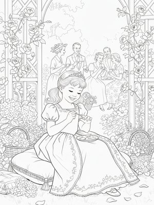 Vintage Storybook - B&W