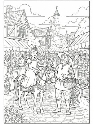 Classic Coloring Book - B&W