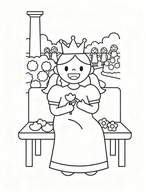 Preschool Simple - B&W