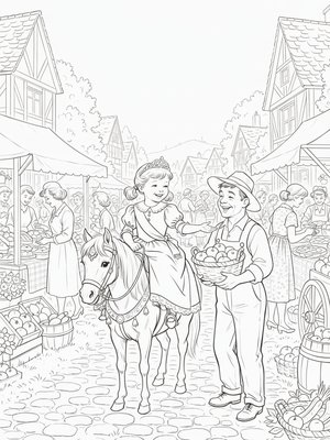 Vintage Storybook - B&W