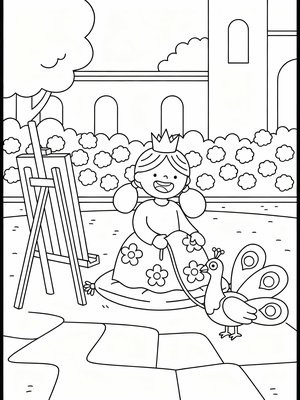 Preschool Simple - B&W