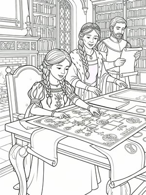 Classic Coloring Book - B&W