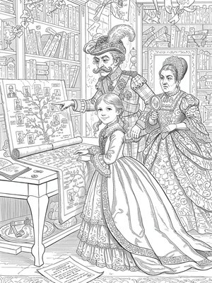 Victorian Illustration - B&W
