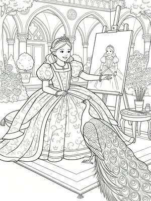 Classic Coloring Book - B&W