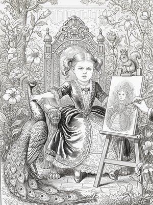 Victorian Illustration - B&W