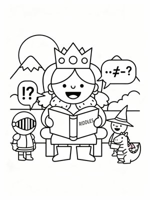 Preschool Simple - B&W