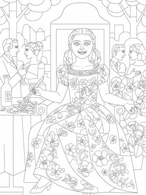 Cubist Painting - B&W