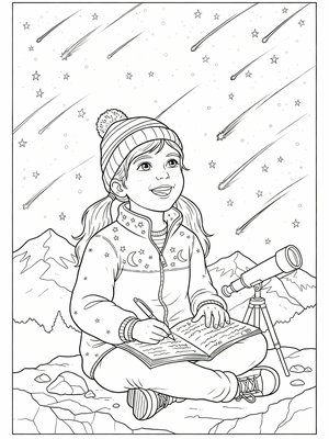 Classic Coloring Book - B&W