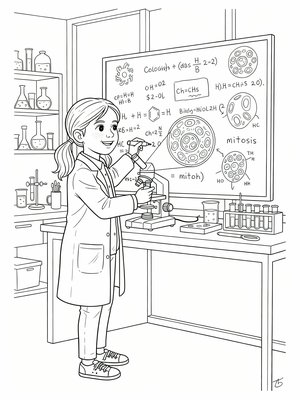 Classic Coloring Book - B&W