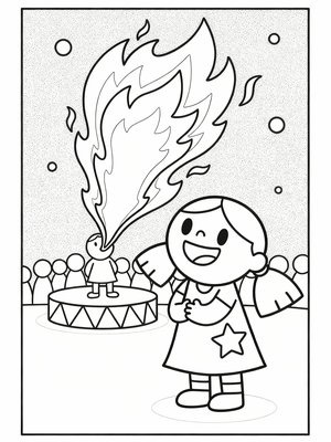 Preschool Simple - B&W