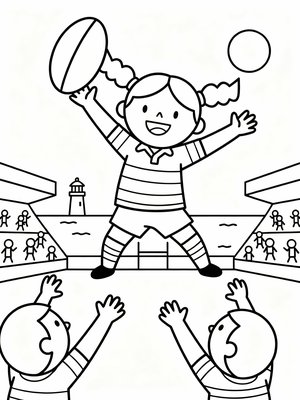 Preschool Simple - B&W