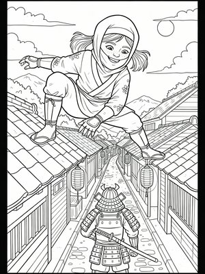 Classic Coloring Book - B&W