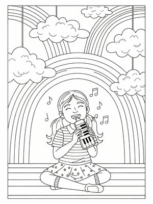 Classic Coloring Book - B&W