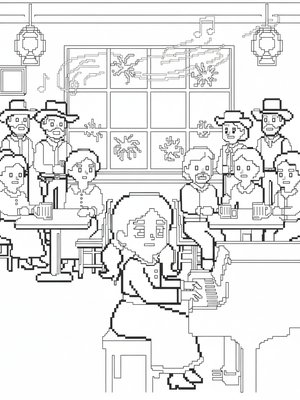 Pixel Art - B&W