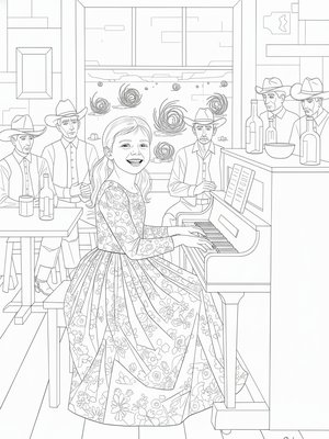 Cubist Painting - B&W