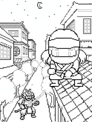 Pixel Art - B&W