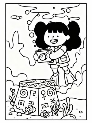 Preschool Simple - B&W