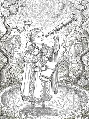 Victorian Illustration - B&W