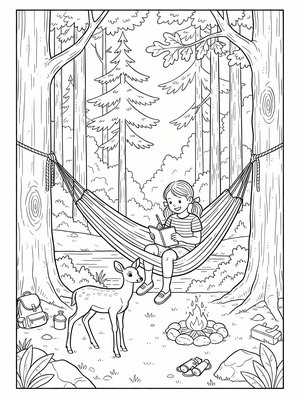 Classic Coloring Book - B&W