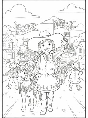 Classic Coloring Book - B&W