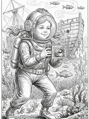 Victorian Illustration - B&W