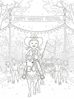 Vintage Storybook - B&W