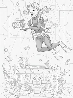 Cubist Painting - B&W