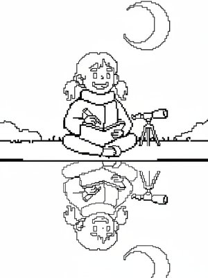 Pixel Art - B&W