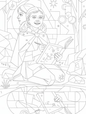 Cubist Painting - B&W