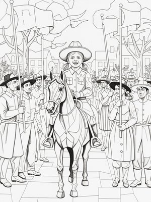 Cubist Painting - B&W