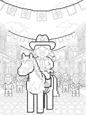 Pixel Art - B&W