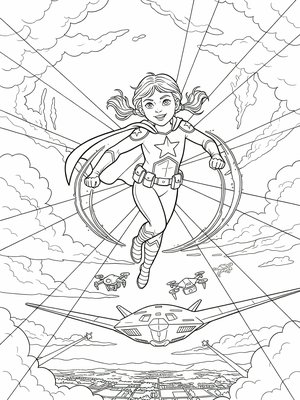 Classic Coloring Book - B&W