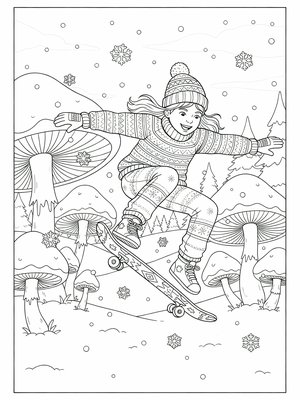 Classic Coloring Book - B&W