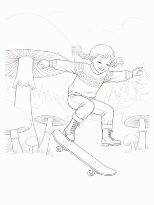 Vintage Storybook - B&W