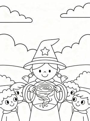 Preschool Simple - B&W