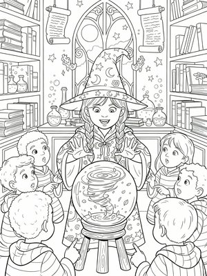 Classic Coloring Book - B&W